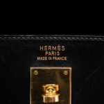Hermes  Box Calf Kelly Sellier 35 Ladies - Image 4