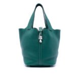 Hermes  Clemence Picotin Lock 22 Ladies