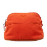 Hermes  Mini Toile Bolide Case Ladies