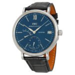 IWC Portofino Hand Wind Blue Dial Men's Watch