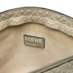 Loewe  Embossed Leather Anagram Repeat T Clutch - Image 5