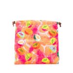 Loewe  Paulas Ibiza Canvas Bottle Cap Print Drawstring Pouch