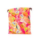 Loewe  Paulas Ibiza Canvas Bottle Cap Print Drawstring Pouch