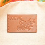 Loewe  Paulas Ibiza Canvas Bottle Cap Print Drawstring Pouch - Image 6
