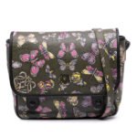 Loewe  Tales of Spain Butterfly Printed Leather Anagram Crossbody Ladies