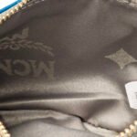 MCM Leather Visetos Coin Pouch - Image 5