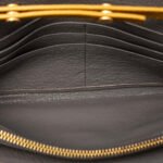 Miu Miu  Bicolor Goatskin Madras Wallet on Chain - Image 4