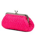 Miu Miu  Matelasse Nappa Kiss Lock Frame Clutch Ladies - Image 6