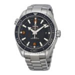 Omega Seamaster Planet Ocean Automatic Chronometer Black Dial Men's Watch