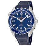 Omega Seamaster Planet Ocean Automatic Chronometer Blue Dial Men's Watch