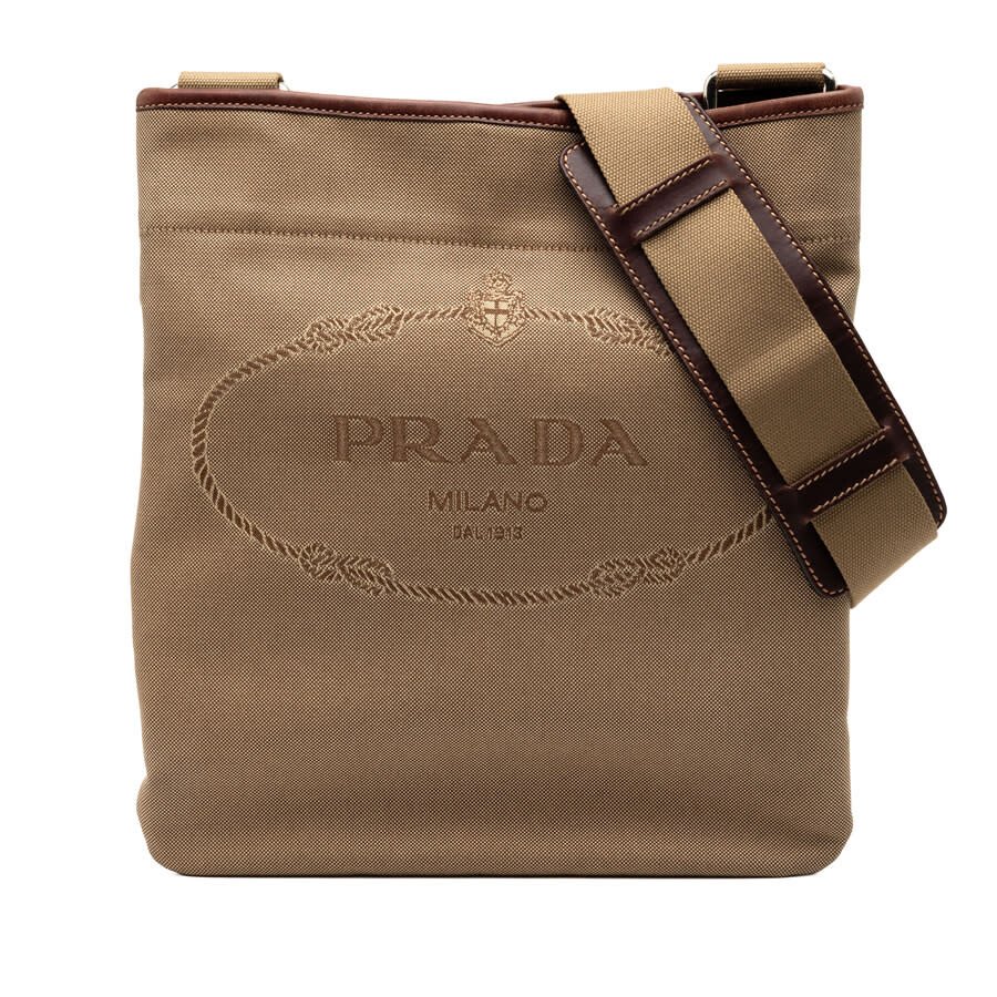 preowned-prada-canvas-canapa-logo-crossbody-7vuhsolvuud21uwz Prada Canvas Canapa Logo Crossbody - Image 1