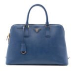 Prada Large Saffiano Lux Promenade Satchel