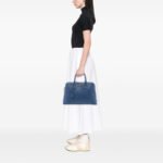 Prada Large Saffiano Lux Promenade Satchel - Image 2