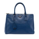 Prada  Medium Saffiano Lux Galleria Double Zip Satchel
