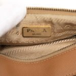 Prada  Mini Saffiano Double Zip Crossbody Ladies - Image 5