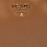 Prada  Mini Saffiano Double Zip Crossbody Ladies - Image 4