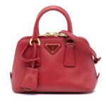 Prada  Mini Saffiano Lux Promenade Satchel
