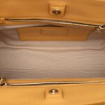 Prada  Saffiano Cuir Trimmed Canapa Satchel Ladies - Image 4
