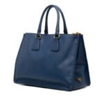 Prada  Saffiano Double Zip Open Convertible Tote - Image 3