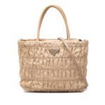 Prada  Tessuto Gaufre Satchel Ladies
