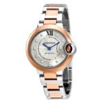 Cartier Pre-owned Ballon Bleu Silver Dial Ladies Watch