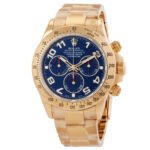 Rolex Daytona Chronograph Automatic Chronometer Blue Dial Men's Watch