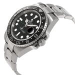 Rolex GMT Master II Black Index Dial Oyster Bracelet Steel Men's Watch - Image 4