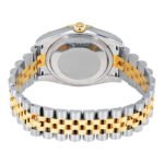 Rolex Oyster Perpetual Datejust 36 Champagne Dial Stainless Steel & 18K Yellow Gold Jubilee Bracelet Automatic Watch - Image 4