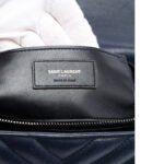 Saint Laurent  Large Chevron Sheepskin Monogram College Satchel Ladies TCT392738 0116 - Image 3