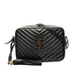 Saint Laurent  Matelasse Leather Monogram Lou Camera Bag Ladies ROY574494 0519
