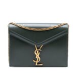 Saint Laurent  Smooth Calfskin Monogram Cassandra Clasp Bag