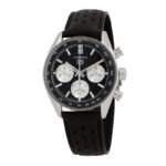 Tag Heuer Carrera Chronograph Automatic Black Dial Men's Watch