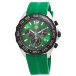 Tag Heuer Formula 1 Chronograph Quartz Green Dial Men's Watch