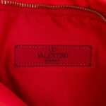 Valentino Garavani Valentino Pleated Satin Bow Clutch Ladies QZD06MJC71BKK78W - Image 2