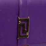 Versace  Leather Greca Goddess Wallet on Chain - Image 3