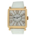 Franck Muller Master Square Quartz White Dial Men's Watch