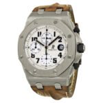 Audemars Piguet Royal Oak Offshore Chronograph Silver (Waffle Design) Dial Men's Watch
