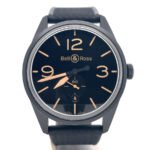 Bell And Ross Bell & Ross Vintage Automatic Black Dial Men's Watch