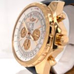 Breitling Bentley Chronograph Automatic Chronometer Silver Dial Men's Watch - Image 4