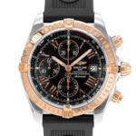 Breitling Chronomat Evolution Chronograph Automatic Black Dial Men's Watch