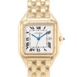 Cartier Panthere Quartz Silver Dial Men's Watch