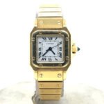 Cartier Santos Galbee Automatic Silver Dial Ladies Watch