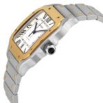 Cartier Santos Silver Dial Men's Watch - Image 4