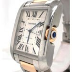 Cartier Tank Anglaise Silver Dial Men's Watch - Image 4