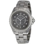 Chanel J12 Chromatic Diamond Grey/Titanium Dial Unisex Watch