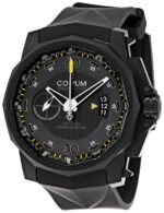 Corum Admirals Cup Chronograph Grey with Geneva Striping Dial Men's Watch