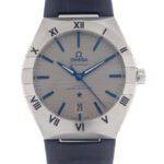 Omega Constellation Co-Axial Automatic Chronometer Grey Dial Men's Watch