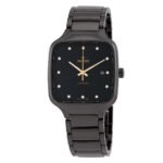 Rado Automatic Diamond Black Dial Unisex Watch