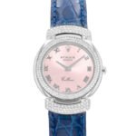 Rolex Cellini Quartz Diamond Pink Dial Ladies Watch