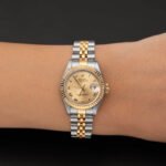 Rolex Datejust Automatic Chronometer Champagne Dial Ladies Watch - Image 4